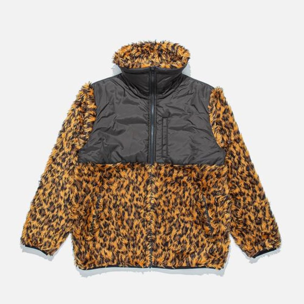 Clot Leopard Print Puffer Bubble Coat - image 3